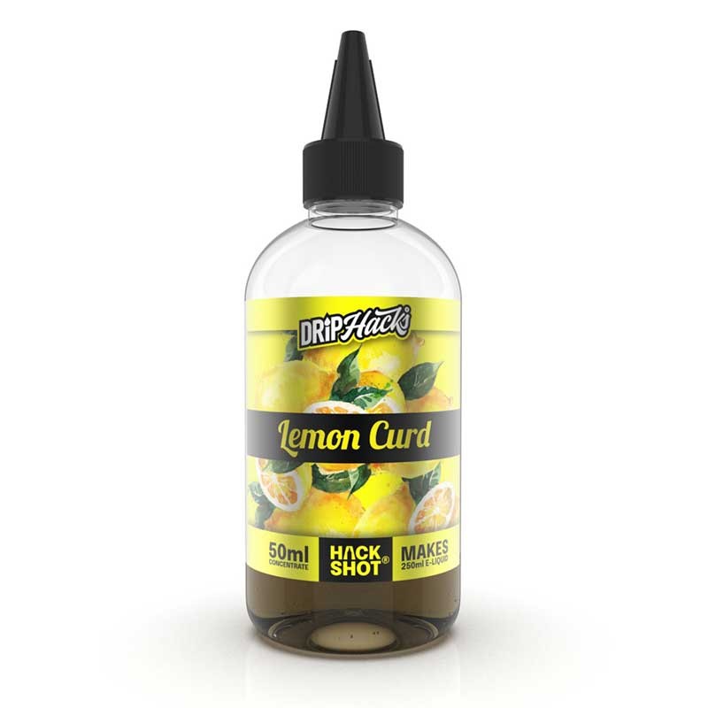 Lemon Curd Hackshot flavour concentrate - Drip Hacks